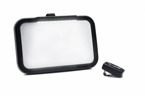 FILLIKID Car Seat Mirror Black with Led
